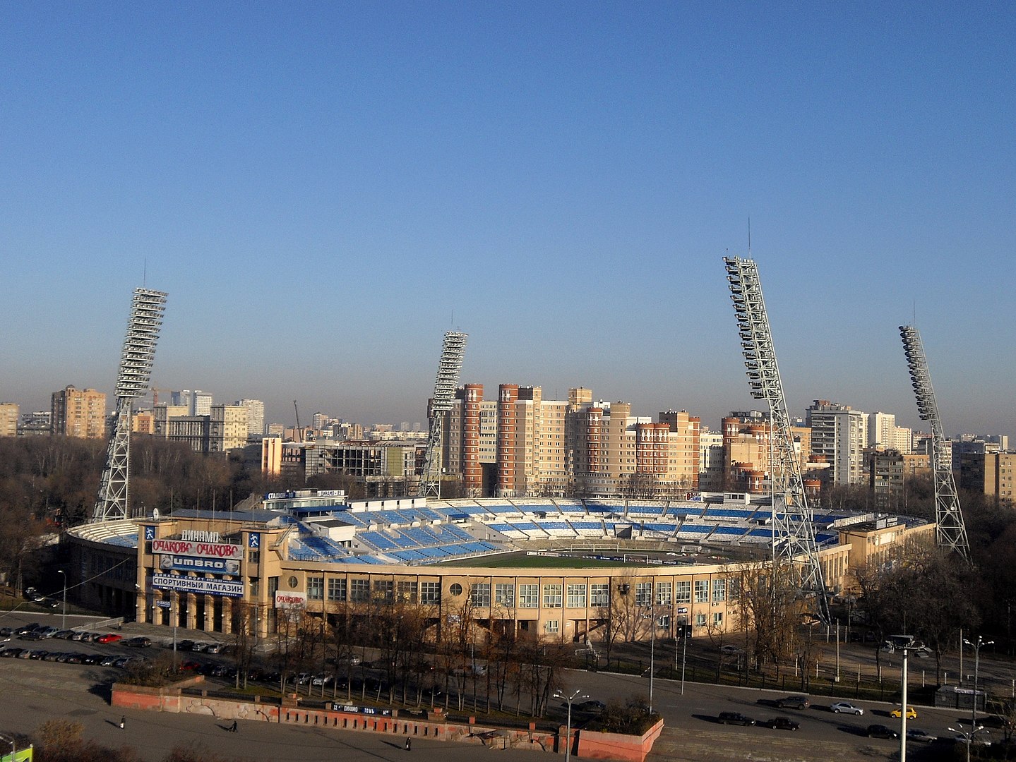Стадион "Динамо Москва": фото, открытие, история