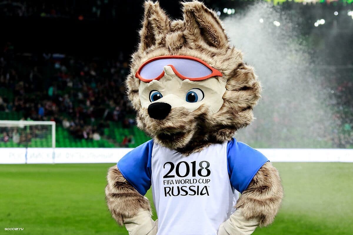 Волк Забивака: символ Чемпионата Мира по футболу 2018