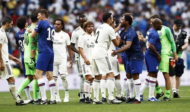 Возвращение легенд – товарищеский матч между легендами «Реала» и «Челси»