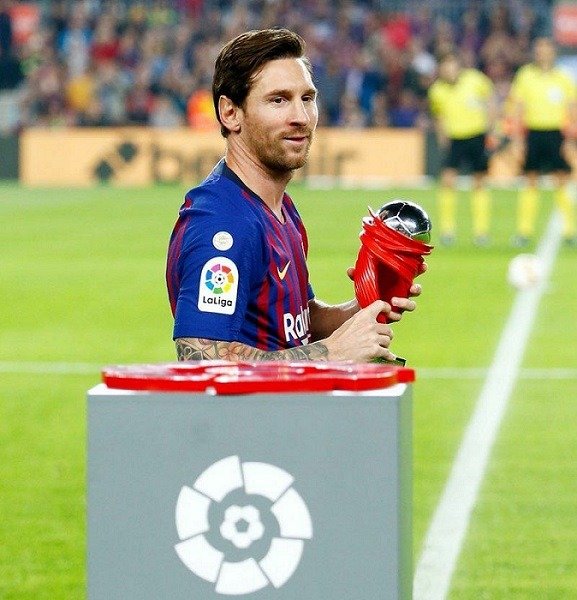 Lionel Messi La Liga Player of the Month