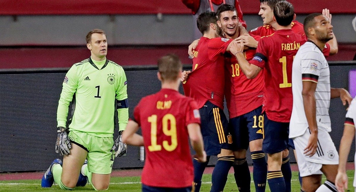 Сборная Испании разгромила Германию со счётом – 6:0. Факты и видео обзор исторического матча