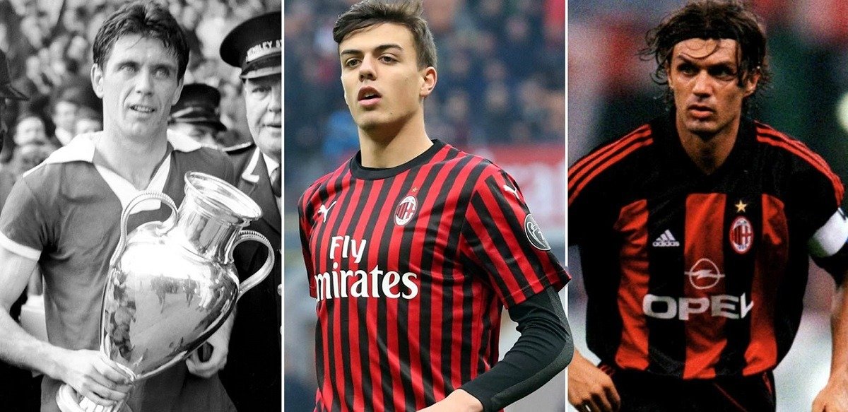 Три поколения футболистов семьи Мальдини суммарно провели 1000 матчей в Серии А за «Милан»