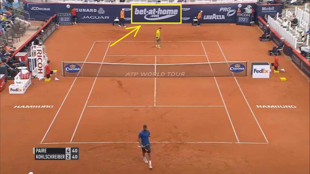 reklama bukmekerov na matche ATP tennis 1