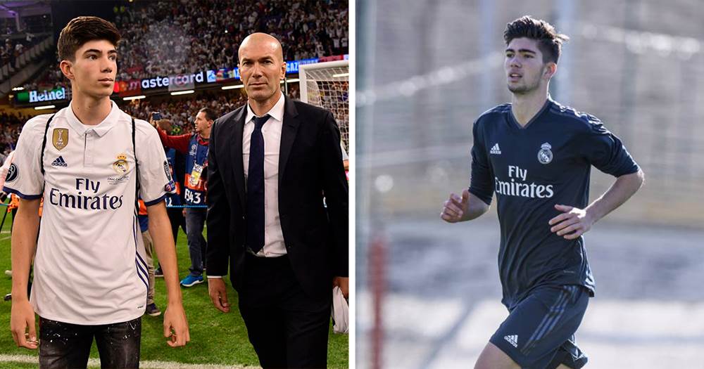 Зинедин Зидан перевёл в первую команду «Реала» своего 18-летнего сына Тео