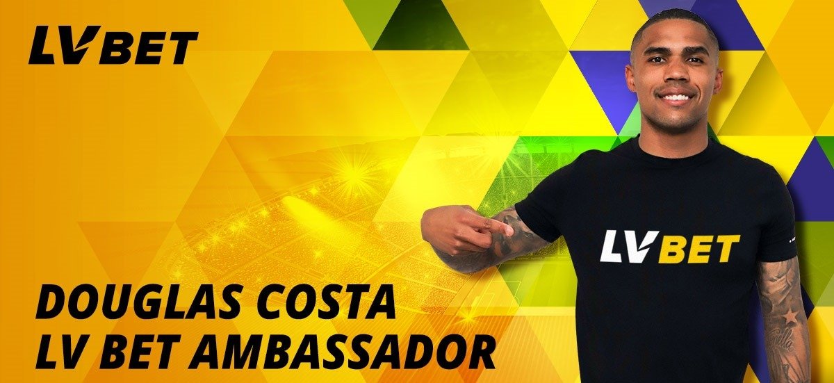 Футболист «Баварии» Дуглас Коста стал амбассадором букмекера LVBet на бразильском рынке