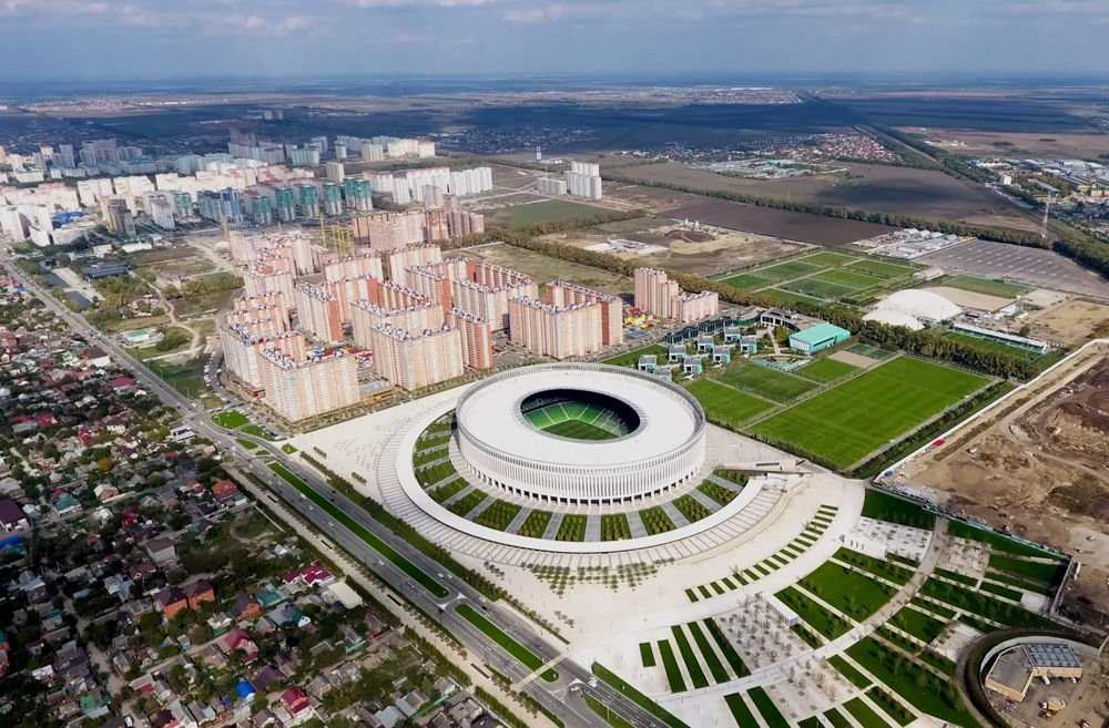 Stadion Krasnodar istoriya osobennosti interesnye fakty vazhnye sobytiya