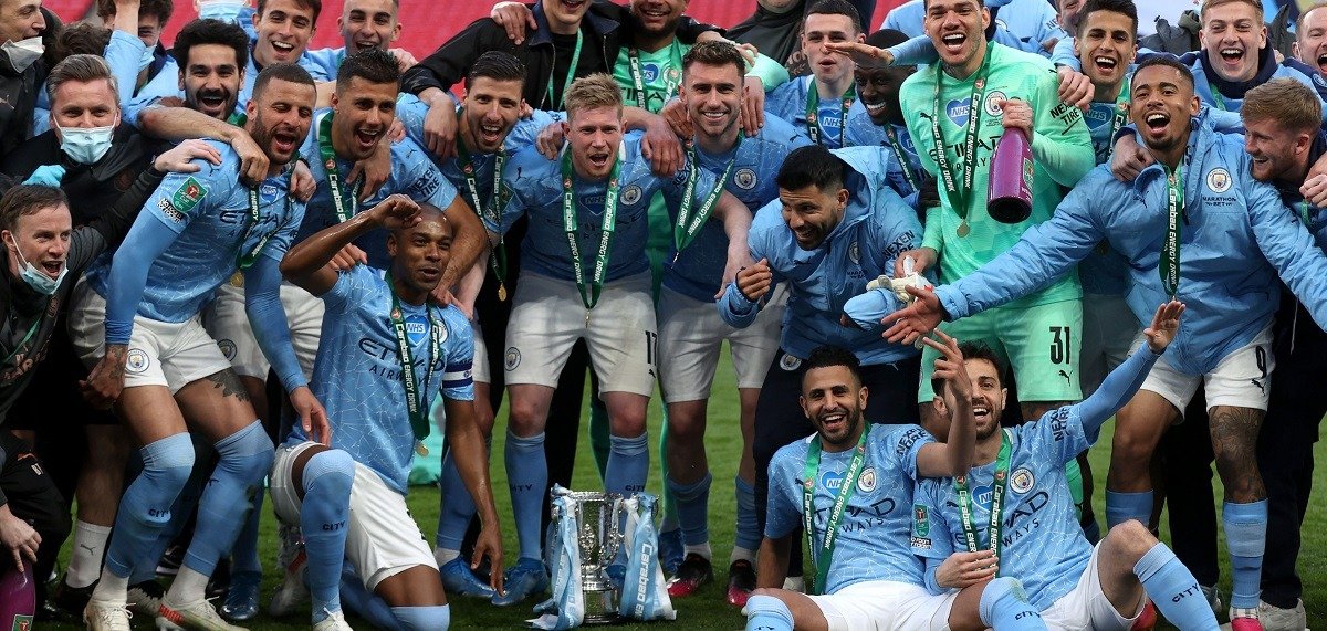 «Манчестер Сити» в четвёртый раз подряд завоевал Кубок английской лиги