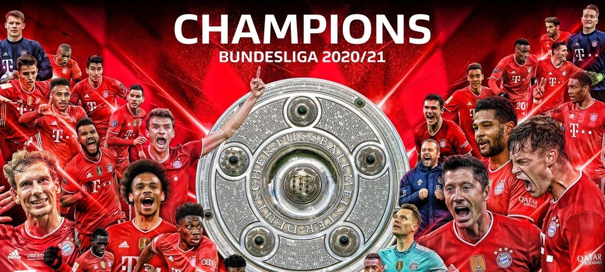 «Бавария» отметила девятое подряд чемпионство разгромом «Боруссии» из Мёнхенгладбаха