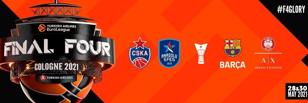 В Кёльне стартовал Финал четырёх баскетбольной Евролиги сезона-2020/2021
