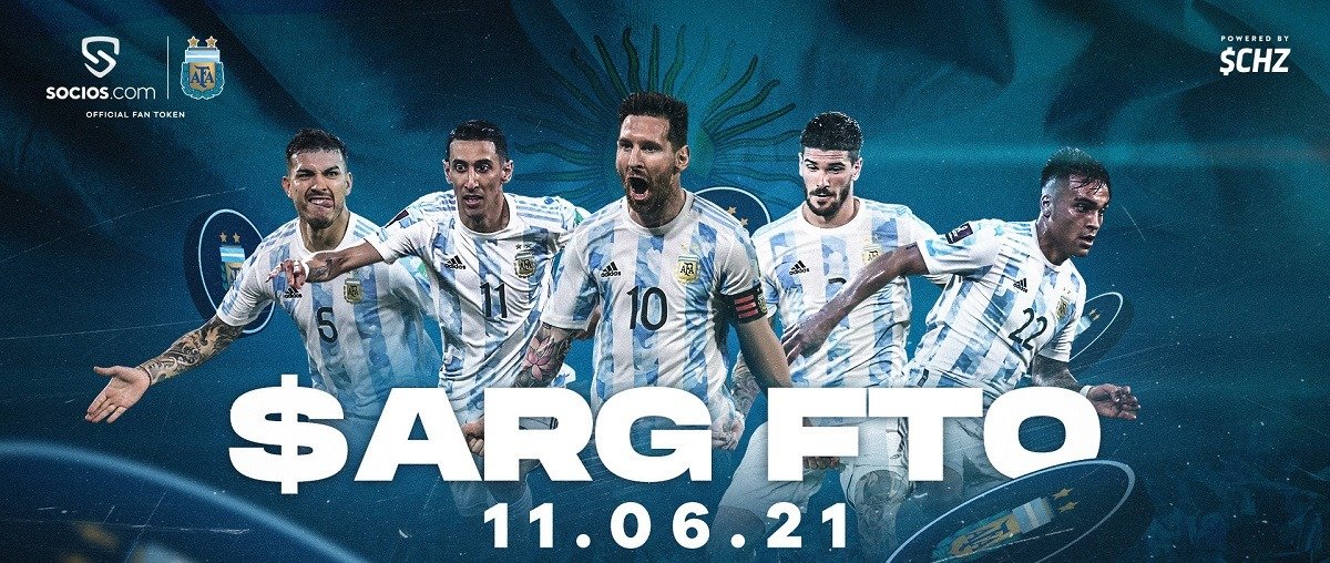Сборная Аргентины по футболу – первая национальная команда в мире, выпустившая фанатский токен, $ARG