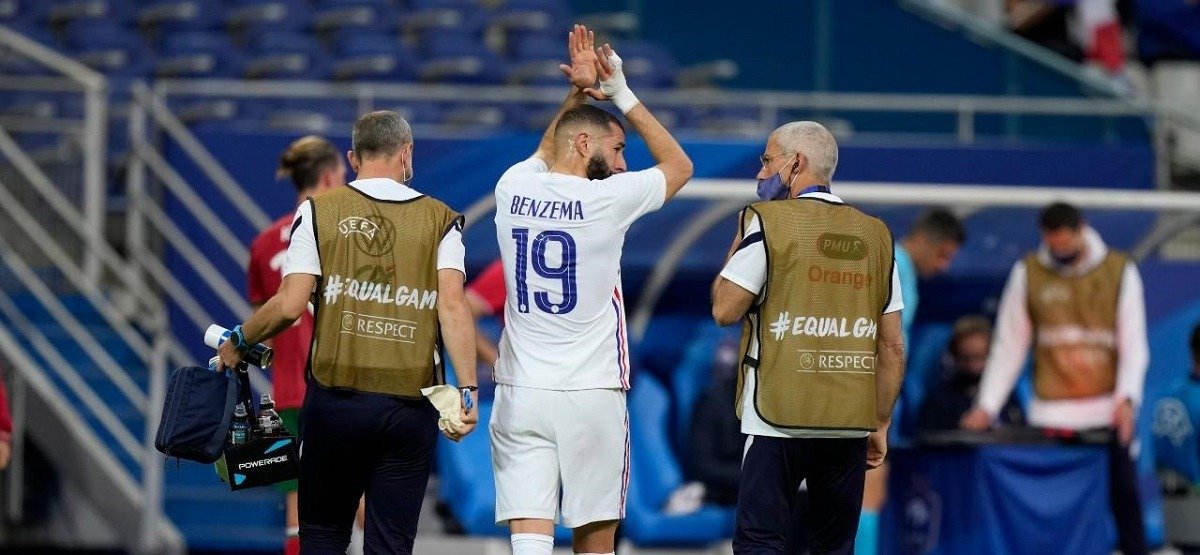 Стала известна серьёзность травмы, которую Карим Бензема получил в матче с Болгарией