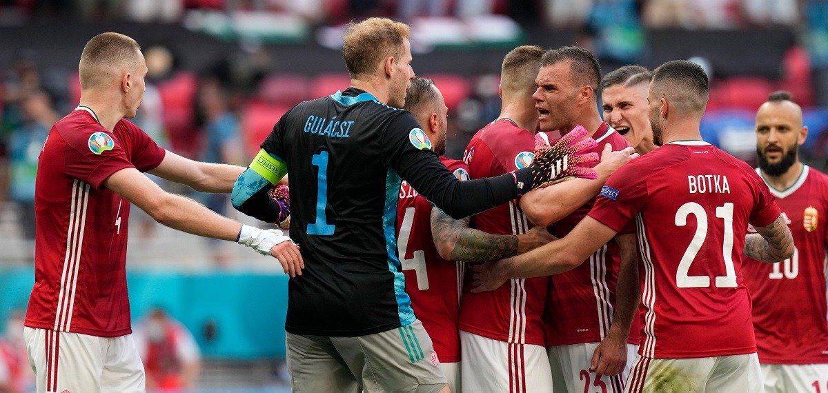 Венгрия выстояла в поединке с Францией на Евро-2020, лучшим игроком встречи стал Ласло Кляйнхайслер