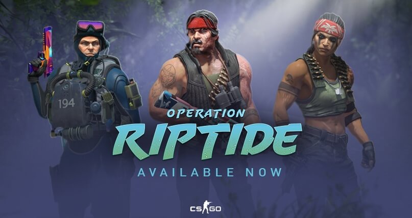 В CS:GO появилась новая операция – «Riptide»