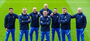 Xavi coaching staff