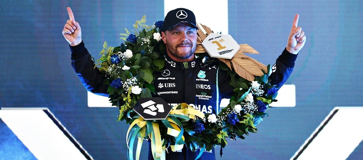 Формула-1. Валттери Боттас выиграл спринт, поул и лавровый венок на «Гран-при Сан-Паулу»
