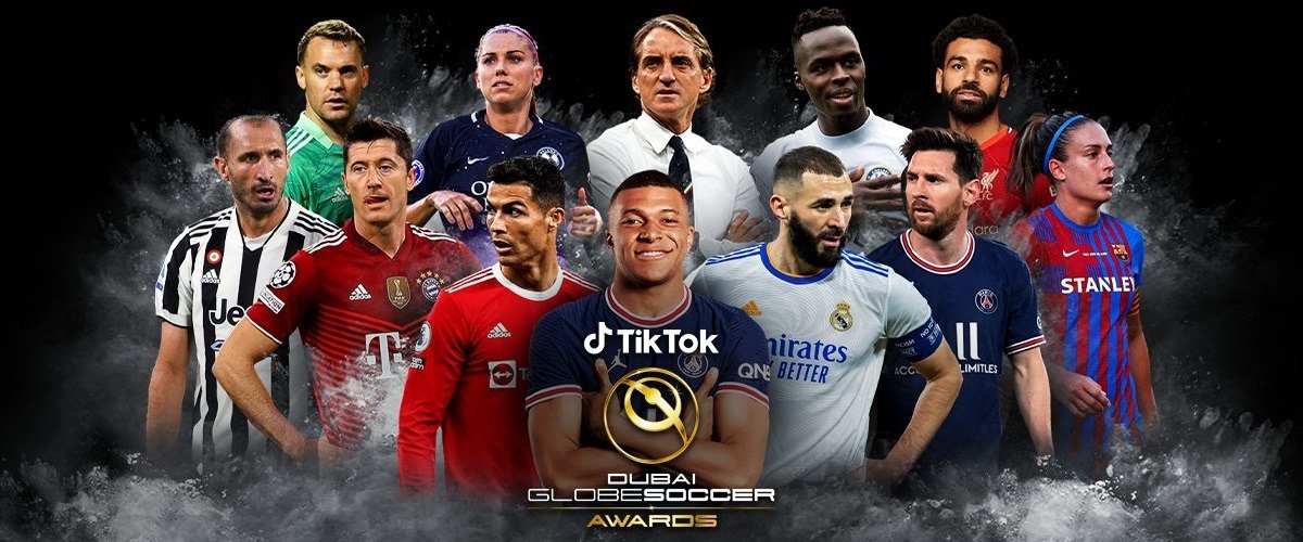 В Дубае состоялась церемония вручения наград «Globe Soccer Awards»: Мбаппе, Левандовски, Роналду и другие лауреаты