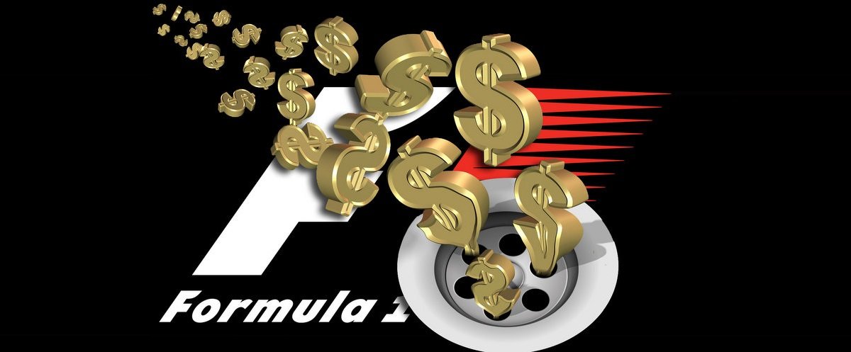 formula 1 logo money