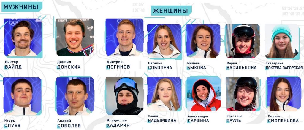 snowboard russia olympic 2022 sostav