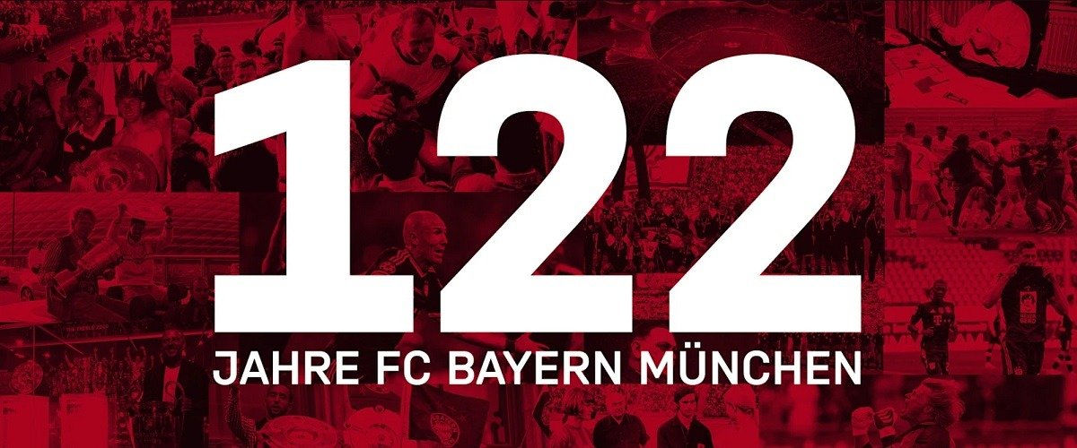 Мюнхенская «Бавария» празднует 122-летие со дня своего основания
