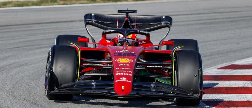Ferrari Leclerc tests day2