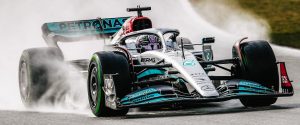 Mercedes barcelona tests 2022