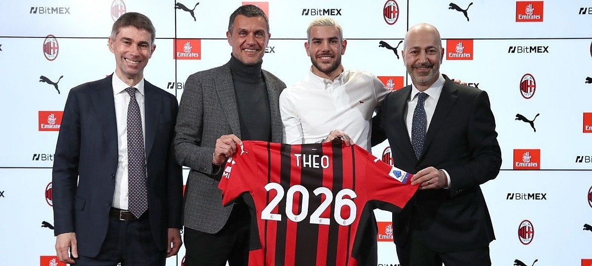 «Милан» и левый защитник Тео Эрнандес договорились о новом долгосрочном контракте