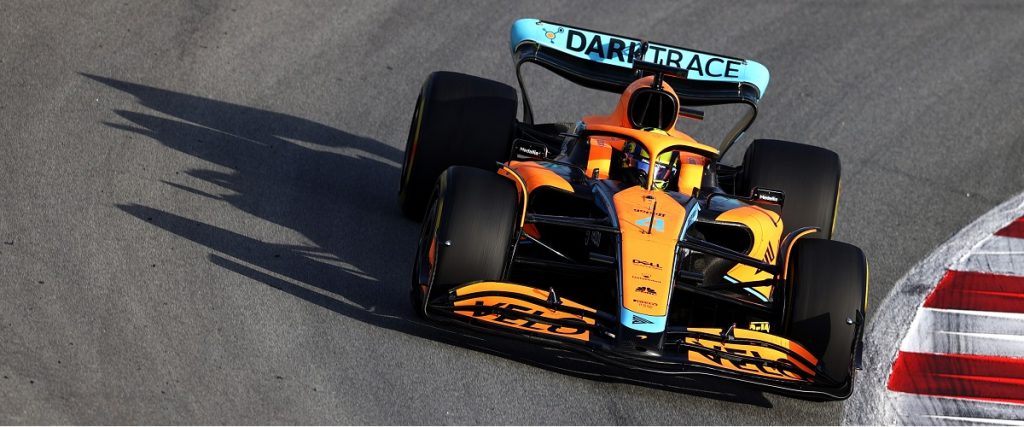 mclaren 2022 first day of winter test