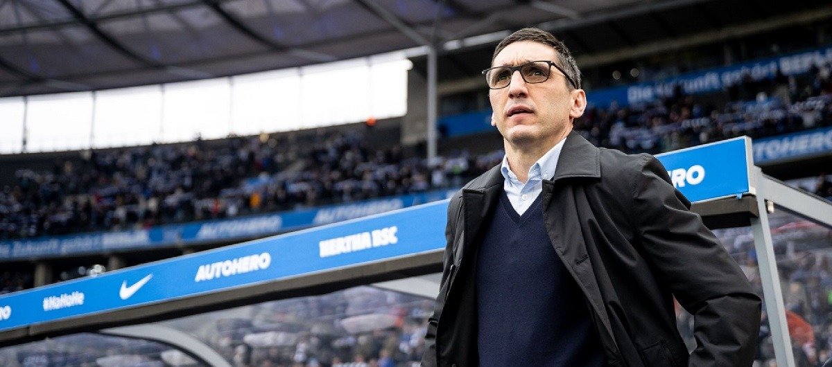 Берлинская «Герта» уволила главного тренера после очередного поражения