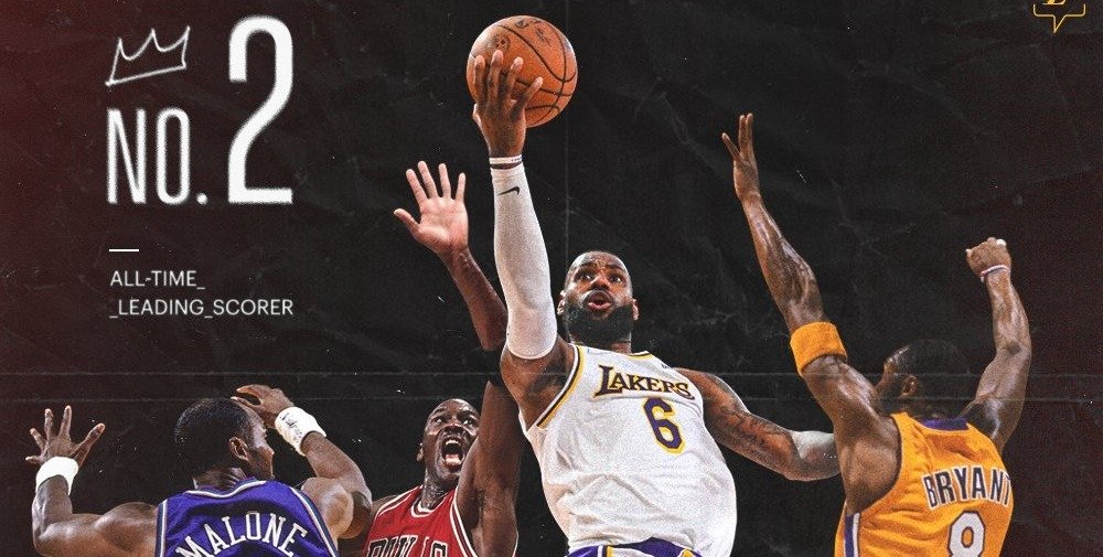 Леброн Джеймс вышел на второе место в списке лучших снайперов за всю историю регулярного сезона НБА
