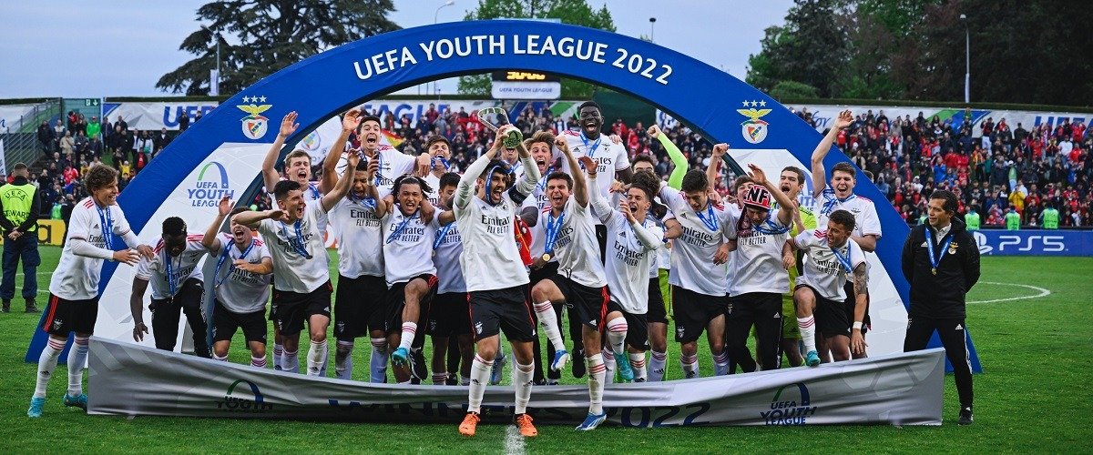 «Бенфика» впервые в истории выиграла Юношескую лигу УЕФА, установив сразу несколько рекордов