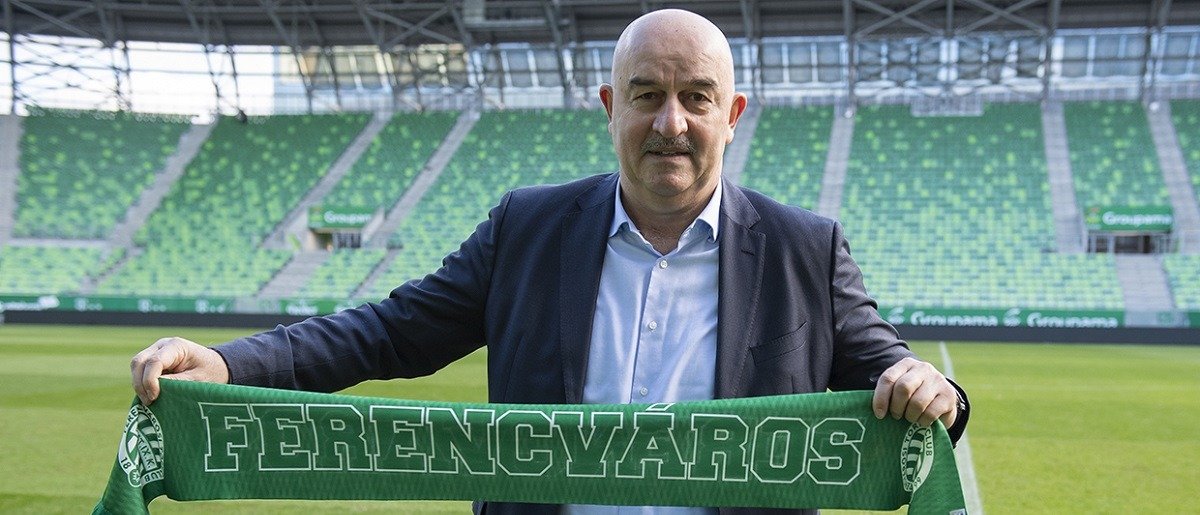 Наставник «Ференцвароша» Станислав Черчесов признан лучшим тренером марта чемпионата Венгрии