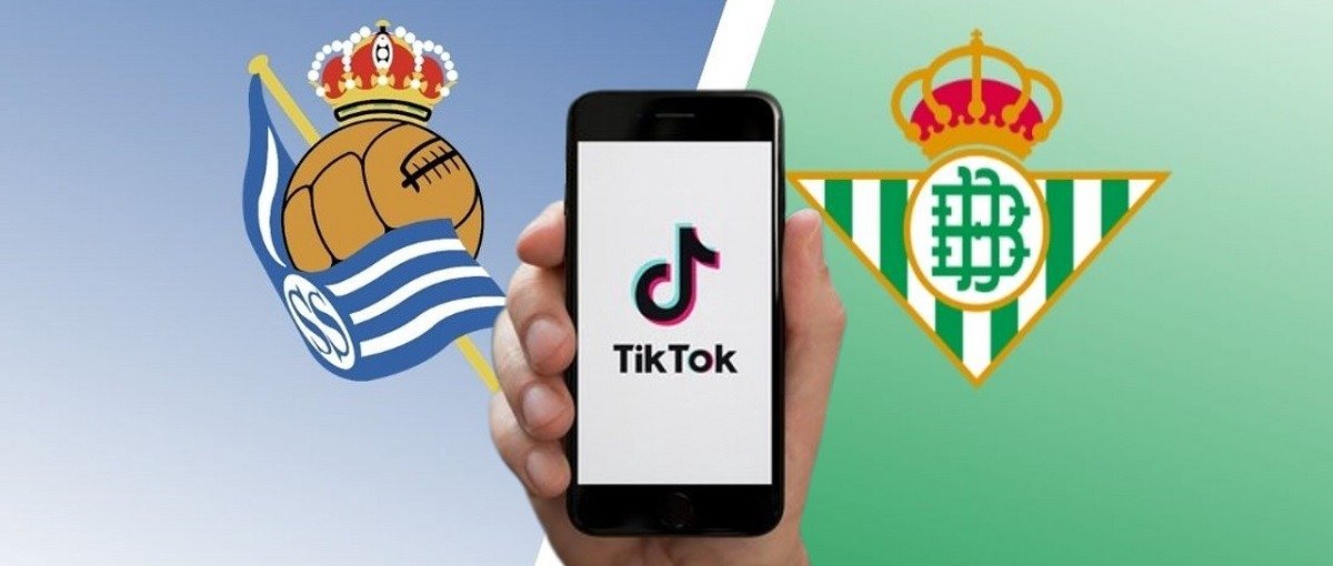 Определён охват первой футбольной трансляции в соцсети TikTok – играли «Реал Сосьедад» с «Бетисом»