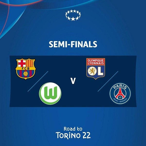 woman ucl 2022 polufinaly