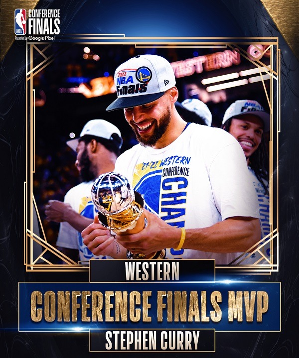 Conference Finals MVP 2022 Curry