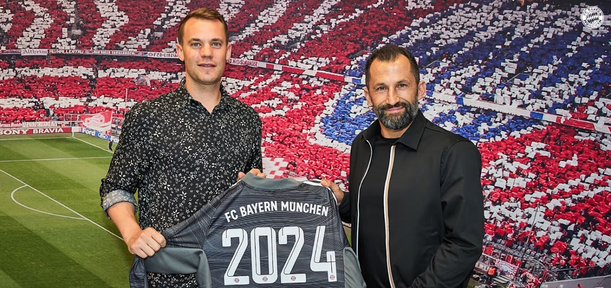 Мануэль Нойер продлил контракт с «Баварией» до лета 2024 года