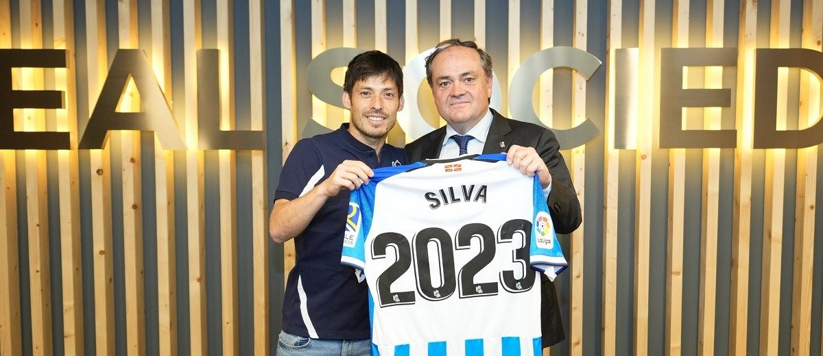 Давид Сильва подписал новый контракт с «Реал Сосьедадом»