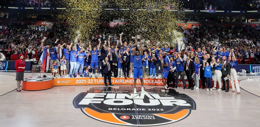 efes euroliga 2022 winner cup