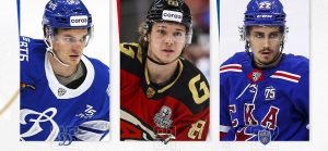khl rookie of the year trio 2022 cover