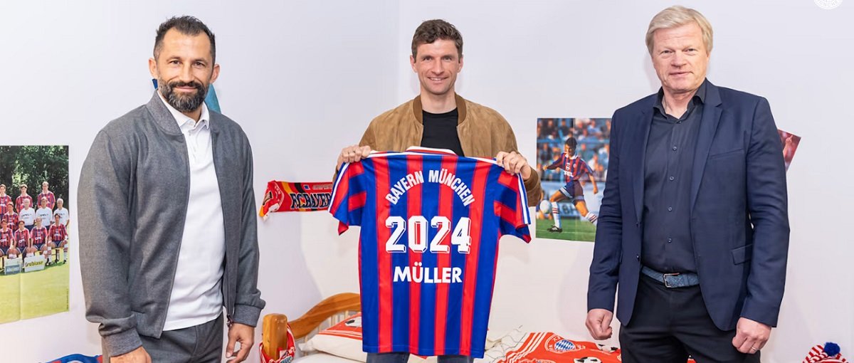 Продолжение легендарной истории: Томас Мюллер продлил контракт с «Баварией»