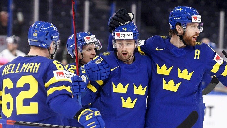 Швеция - Латвия. Прогноз и ставки на хоккей. 24 мая 2022 года