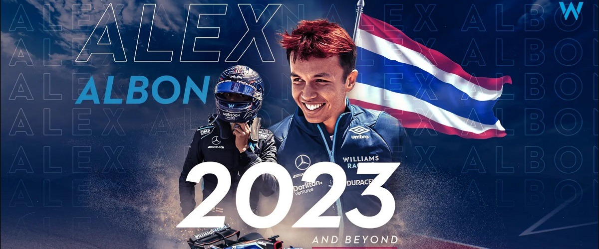 Формула-1. «Уильямс» продлил соглашение с Алексом Албоном на сезон-2023 и далее