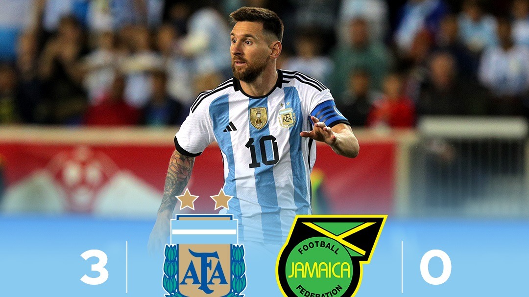 Аргентина довела серию без поражений до 35 матчей, обыграв Ямайку: у Месси – 90-й гол и 100-я победа за сборную