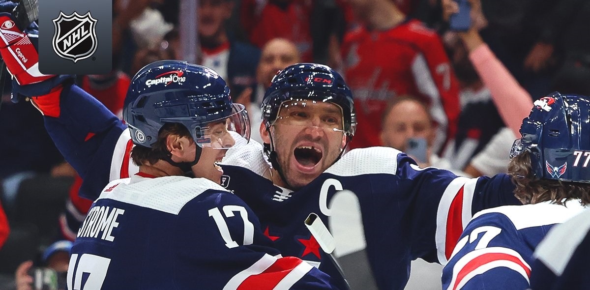 Александр Овечкин забросил 790-ю шайбу в НХЛ и стал первой звездой матча с «Филадельфией»