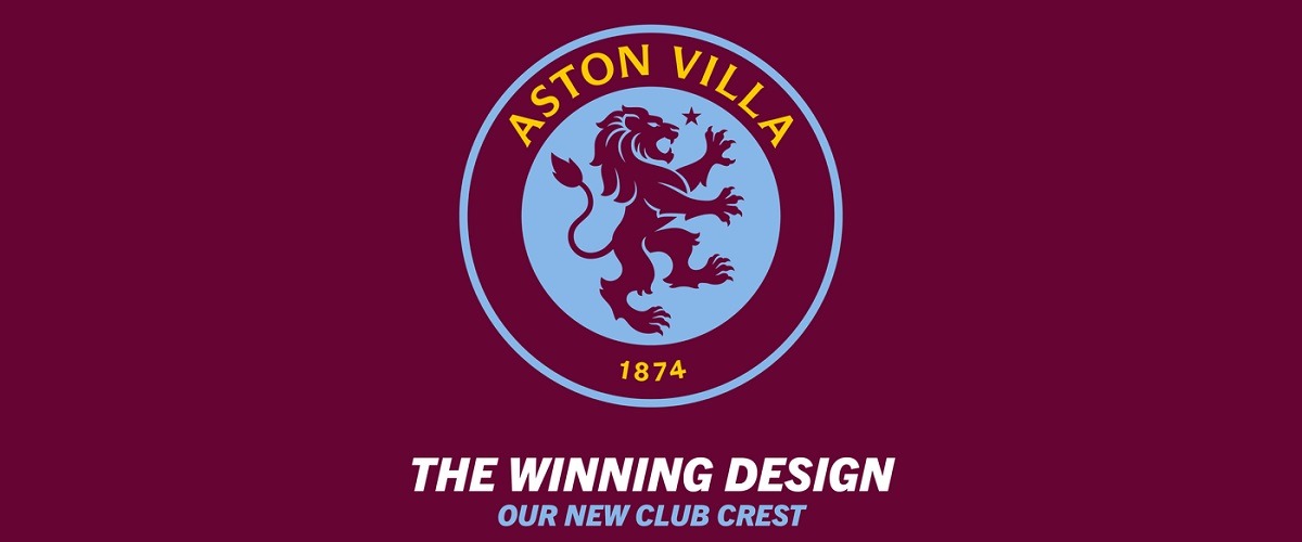 «Астон Вилла» анонсировала изменение клубного логотипа. Фото