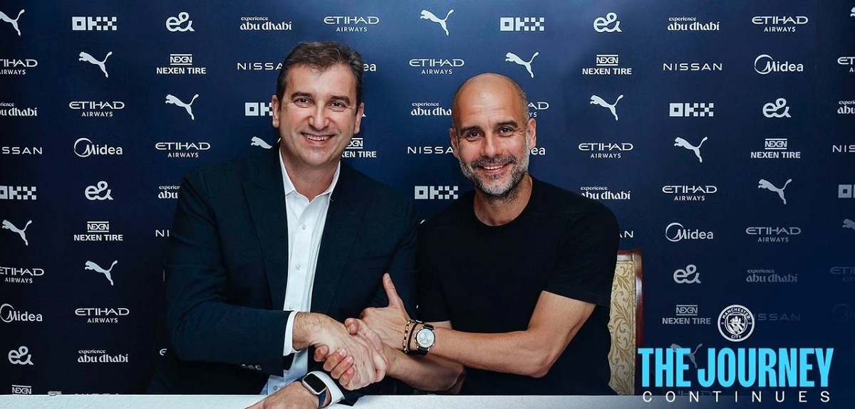 Хосеп Гвардиола заключил новый контракт с «Манчестер Сити»