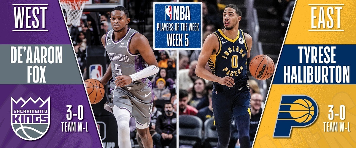 Названы лучшие игроки пятой недели НБА сезона-2022/23