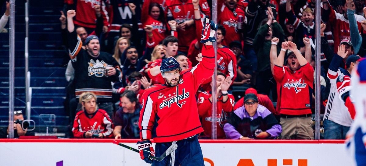 Александр Овечкин установил рекорд НХЛ по числу проведённых встреч среди российских хоккеистов