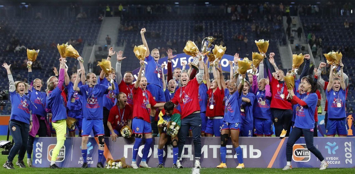 Финал Кубка России-2022 среди женских команд установил рекорд посещаемости российского футбола