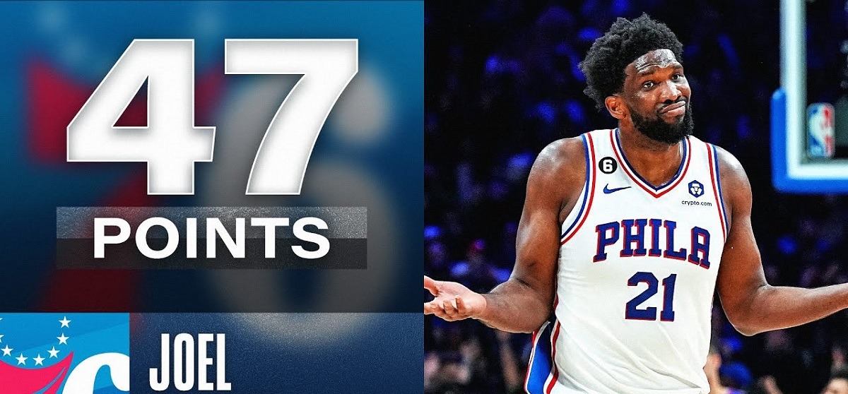embiid 47 points double double