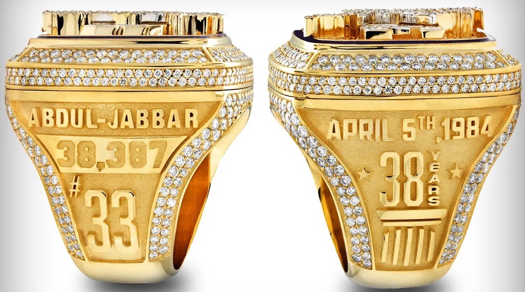abdul jabbar custom ring